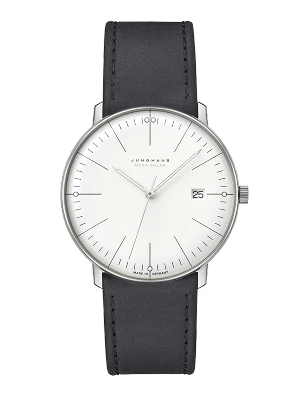 Junghans Max Bill Mega Solar 38mm Ref:59/2020.02