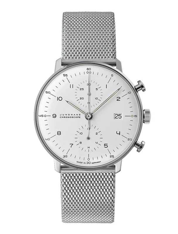 Junghans Max Bill Chronoscope 40mm Ref:27/4003.46