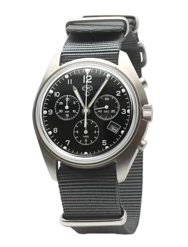 CWC Cabot Falcon Quartz Chronograph 40mm Ref:73895