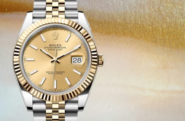 Two tone watches