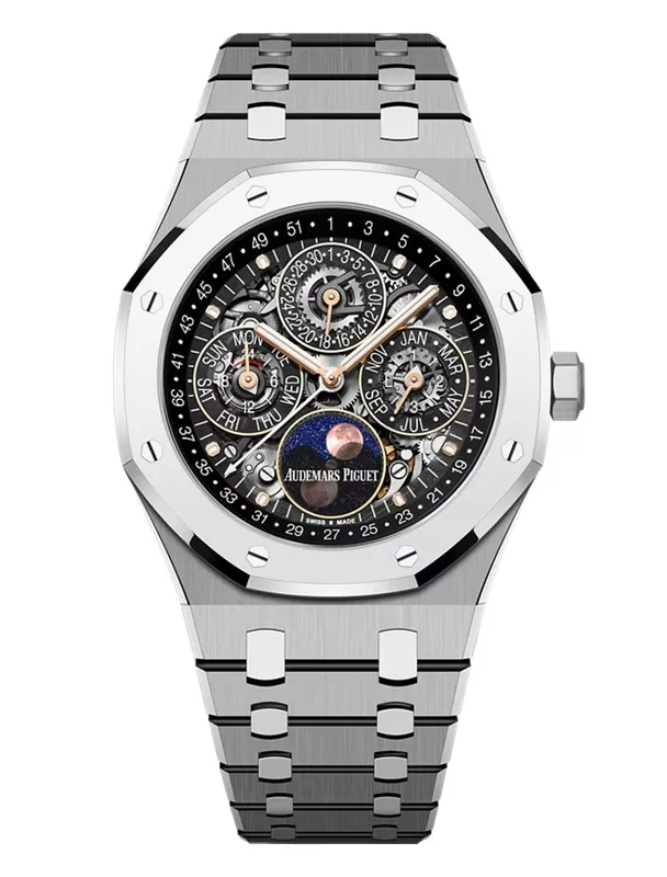 Audemars Piguet Royal Oak Selwinding Perpetual Calendar Skeleton 41mm Ref:26685XT.OO.1320XT.01