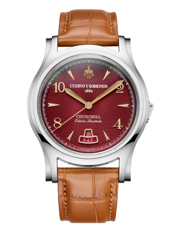 Cuervo Y Sobrinos Churchill Sir Winston 43mm Ref:2810.1SWBY