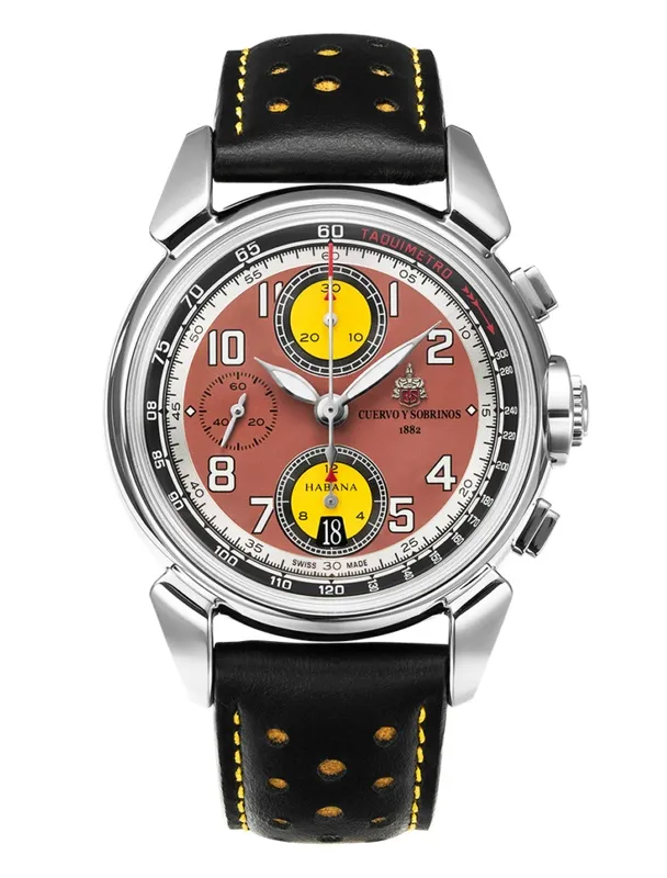 Cuervo Y Sobrinos Chronograph 41mm Ref:3141.1GP57