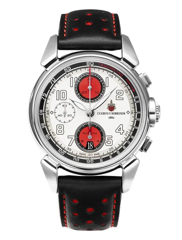 Cuervo Y Sobrinos Chronograph 41mm Ref:3141.1GP60